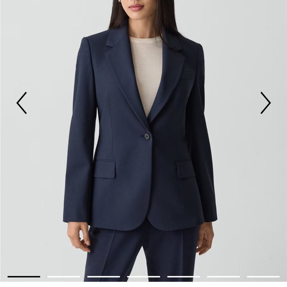 Theory Navy Women's Blazer